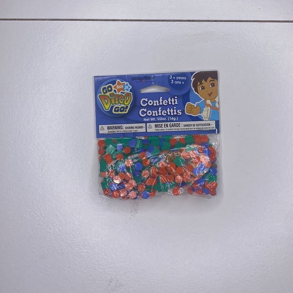 NWT Lot of 25 Go Diego Go & Lot of 3 Dora the Explorer Party Confetti - Picture 6 of 7